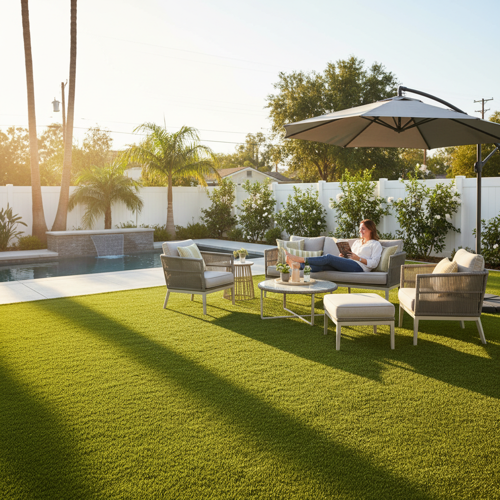 Artificial grass benefits for homeowners - commercial property landscaping