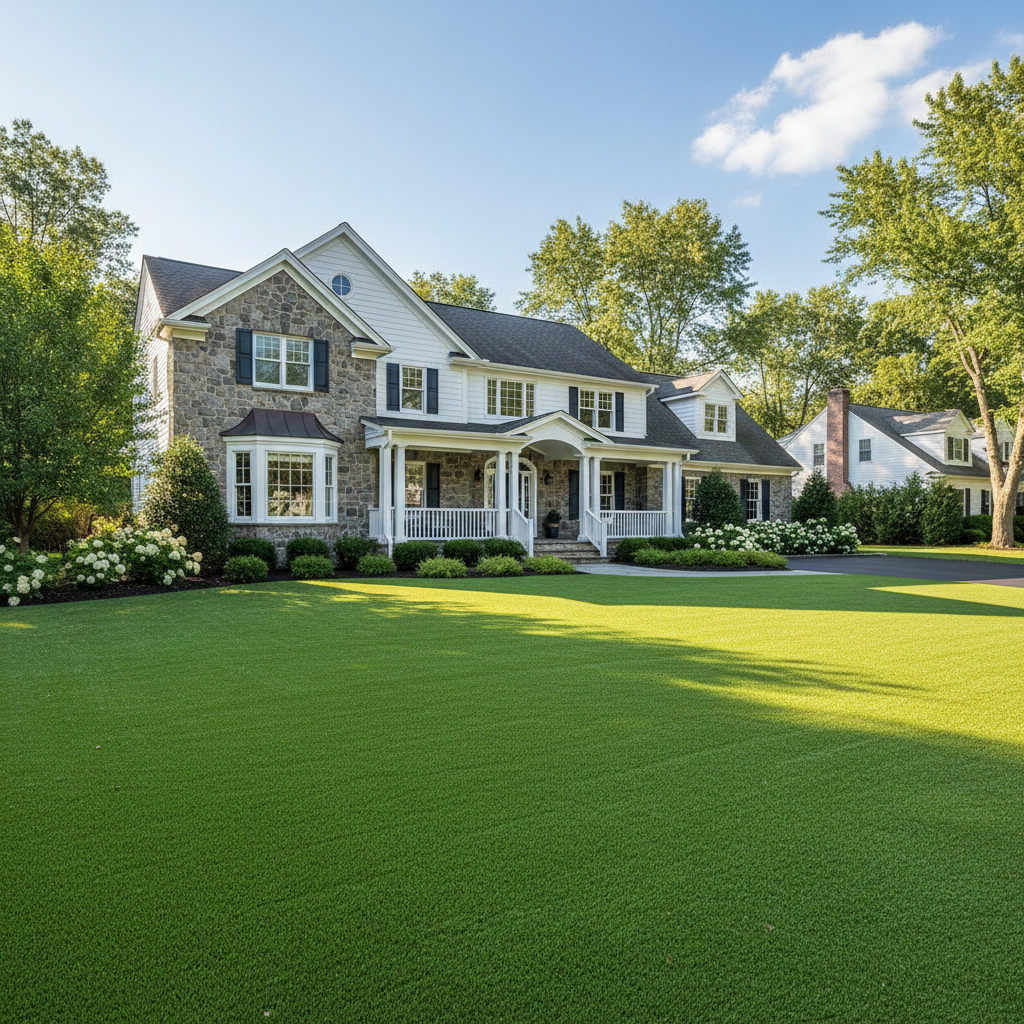 Manhattan's Playtime Revolution: Why Artificial Grass is the Smart Choice for Kids' Safety in CT, NYC & NJ - artificial grass installation by Pags The Turf Guy