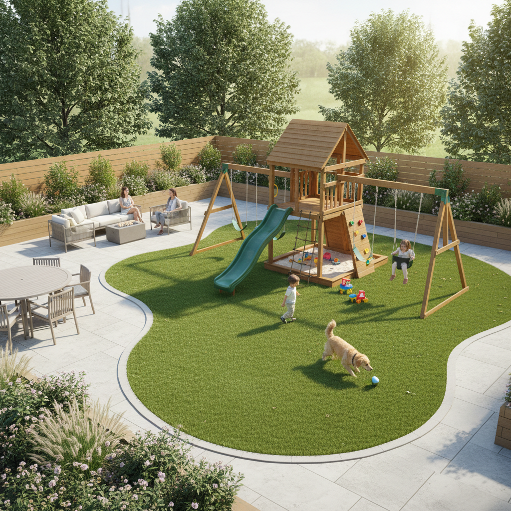 Artificial grass benefits for homeowners - family & lifestyle