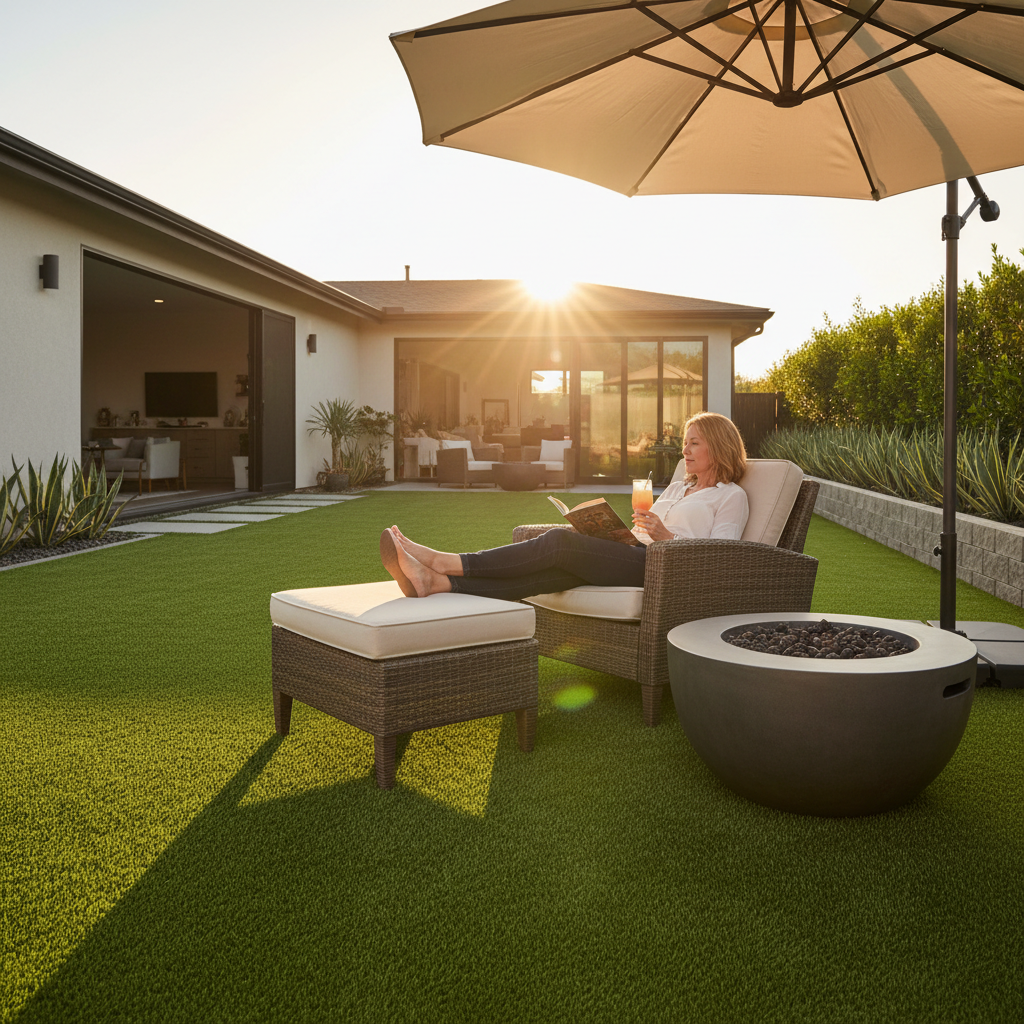 Artificial grass benefits for homeowners - saving money