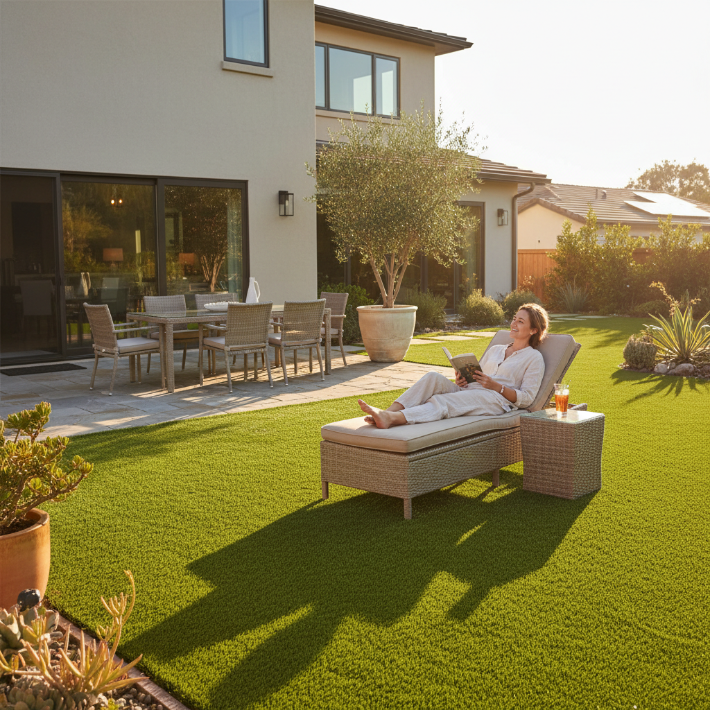 Artificial grass benefits for homeowners - water conservation and