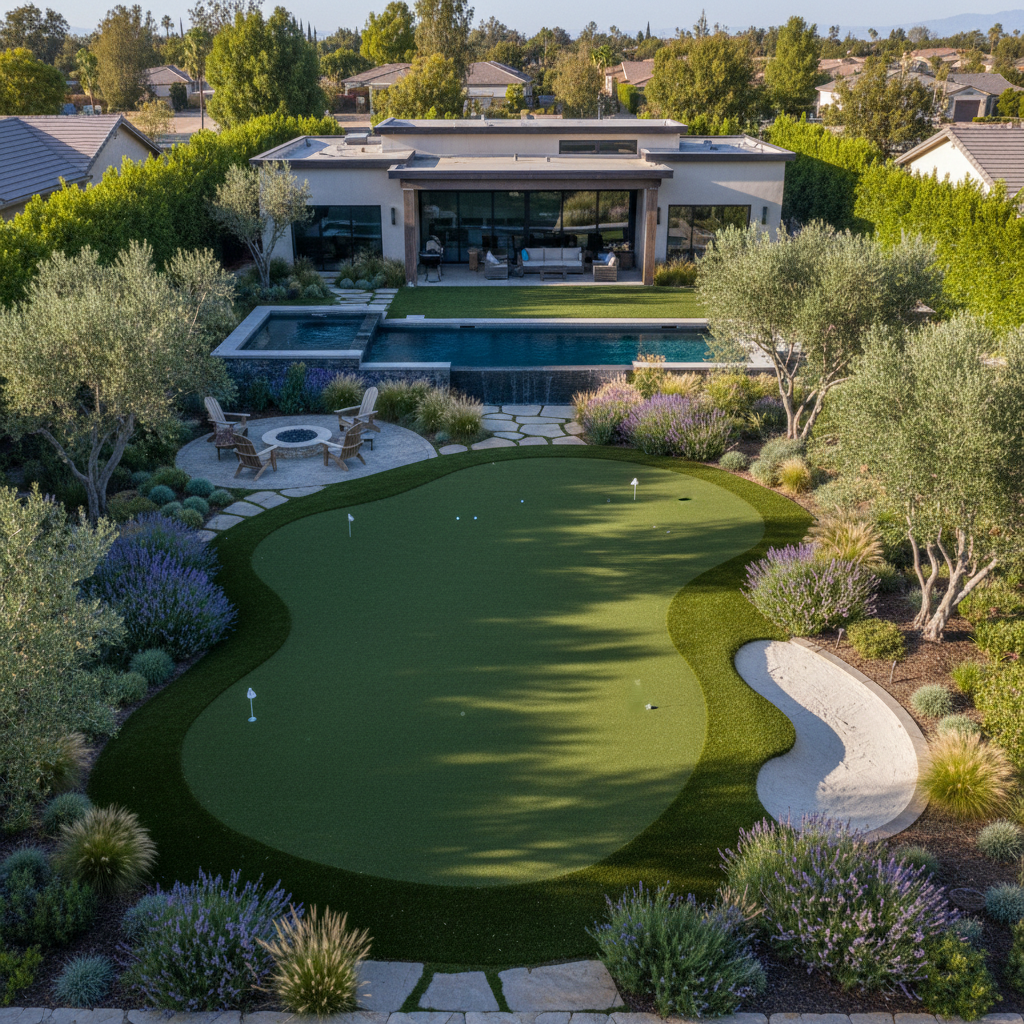 Golf & Putting Greens - professional synthetic turf in Connecticut