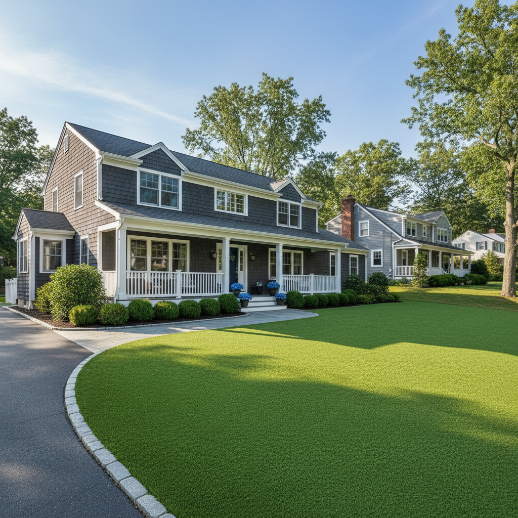 Water Conservation & Low-Maintenance Lawns: Smart Choices for CT, NYC, NJ Homeowners - artificial grass installation by Pags The Turf Guy
