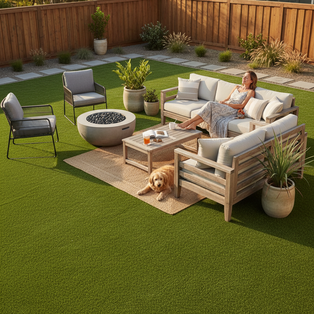 Artificial grass benefits for homeowners - low-maintenance living and