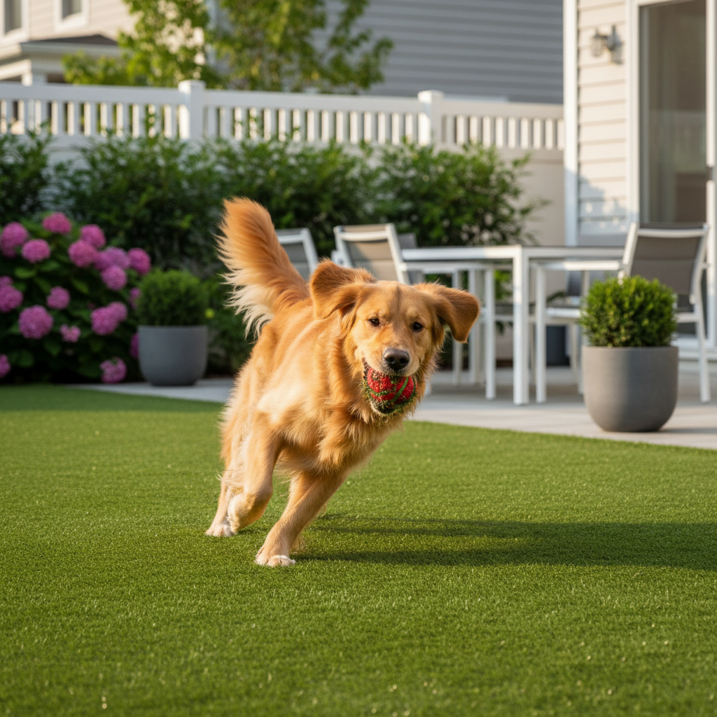 8 Reasons Pet Owners in New York City Love Artificial Turf - artificial grass installation by Pags The Turf Guy