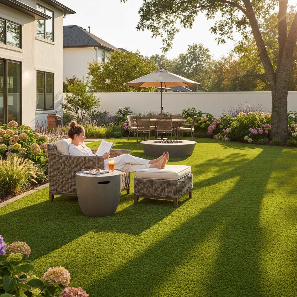 Artificial grass benefits for homeowners - saving money