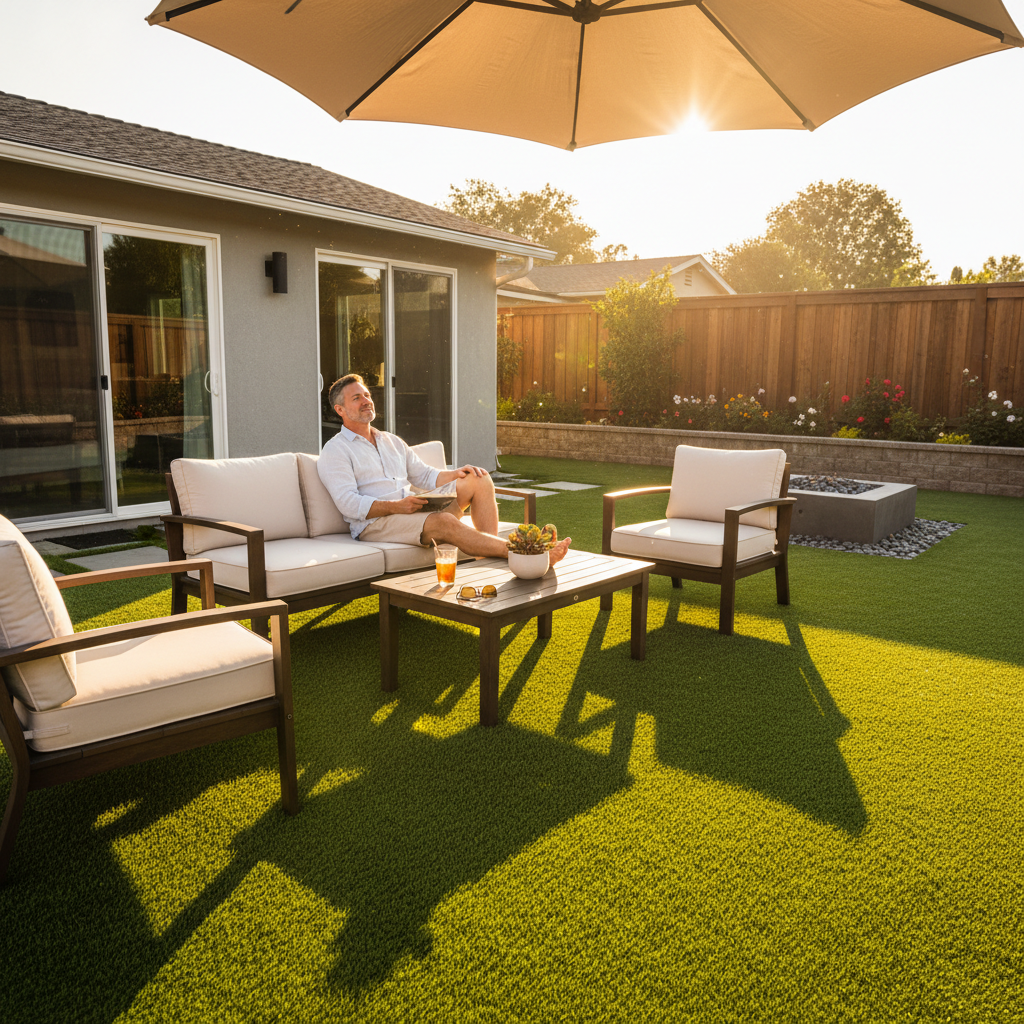 Artificial grass benefits for homeowners - pet health and