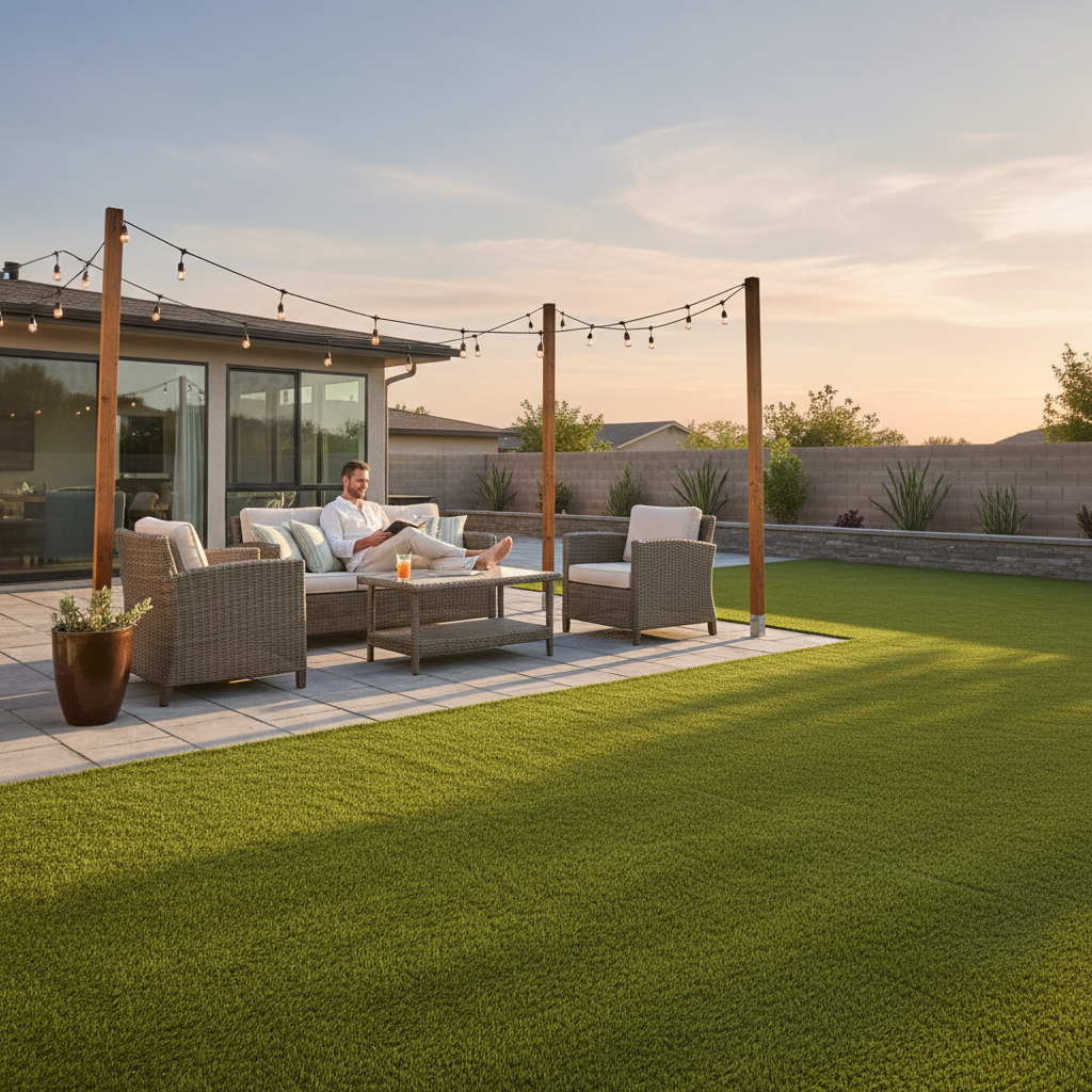 Artificial grass benefits for homeowners - playground safety and Artificial grass benefits for homeowners - playground safety and