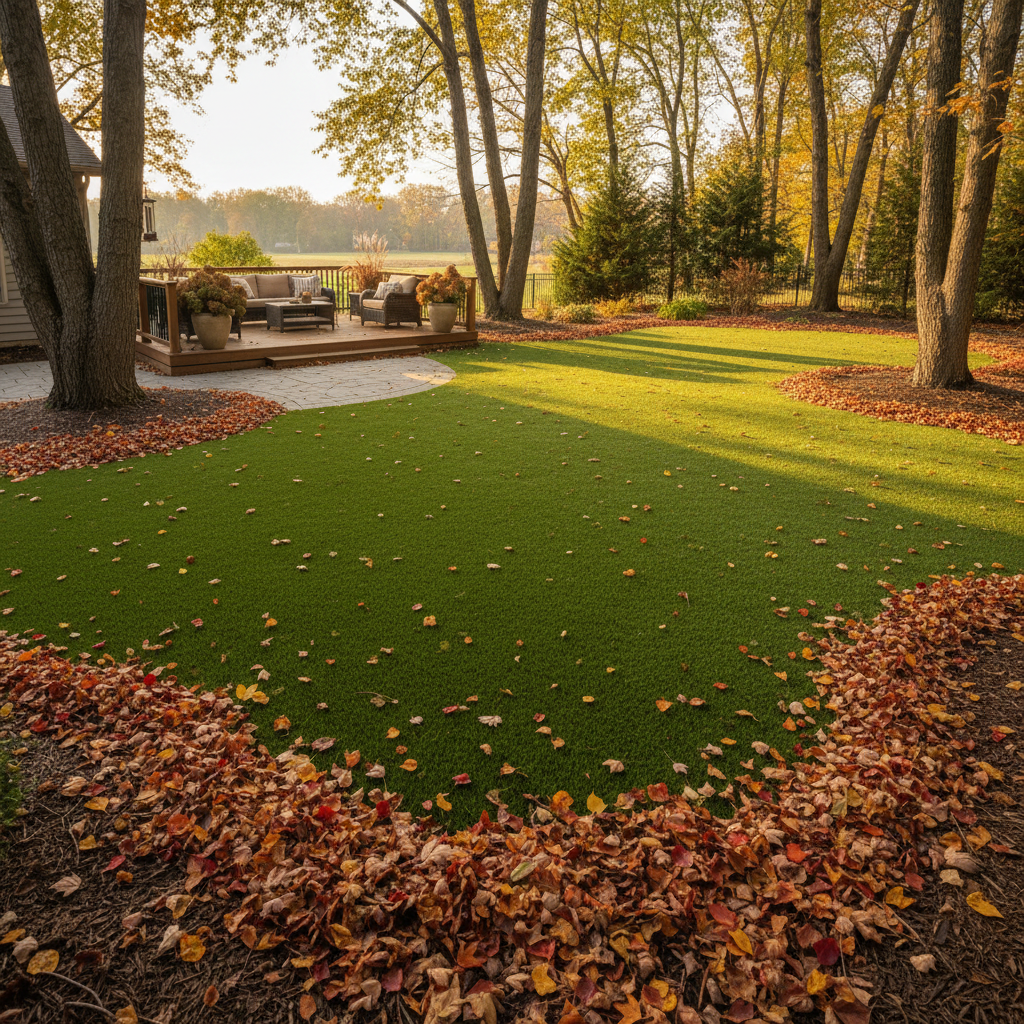 Artificial grass benefits for homeowners - winter & seasonal