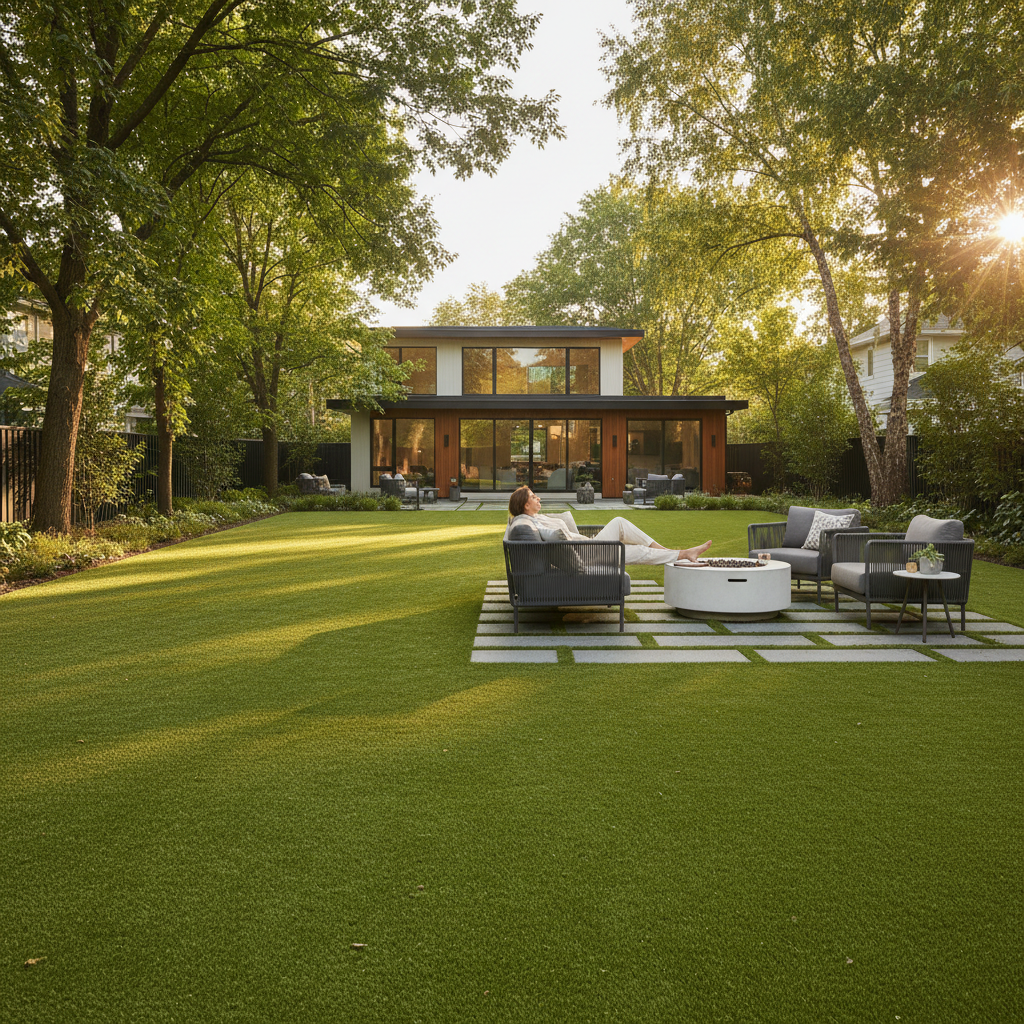 Artificial grass benefits for homeowners - winter weather preparation