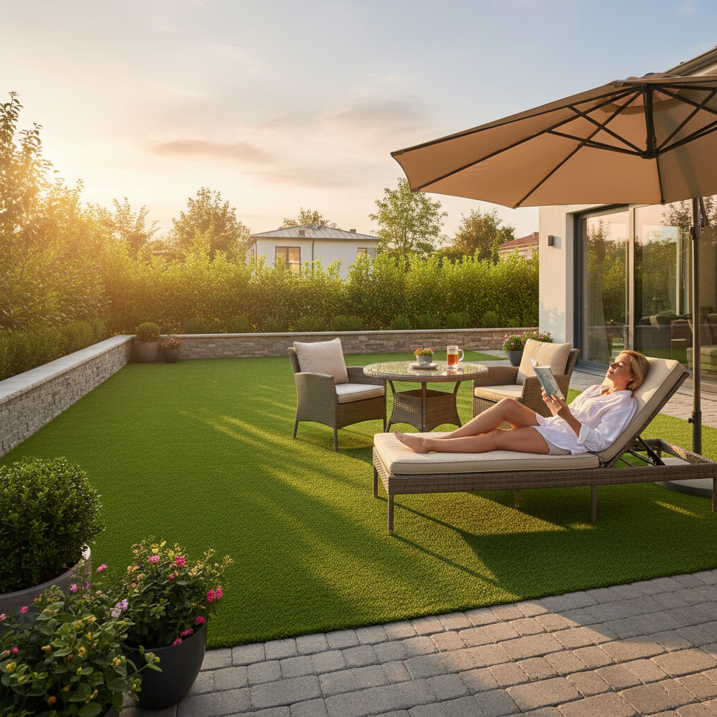 Artificial grass benefits for homeowners - low-maintenance living and