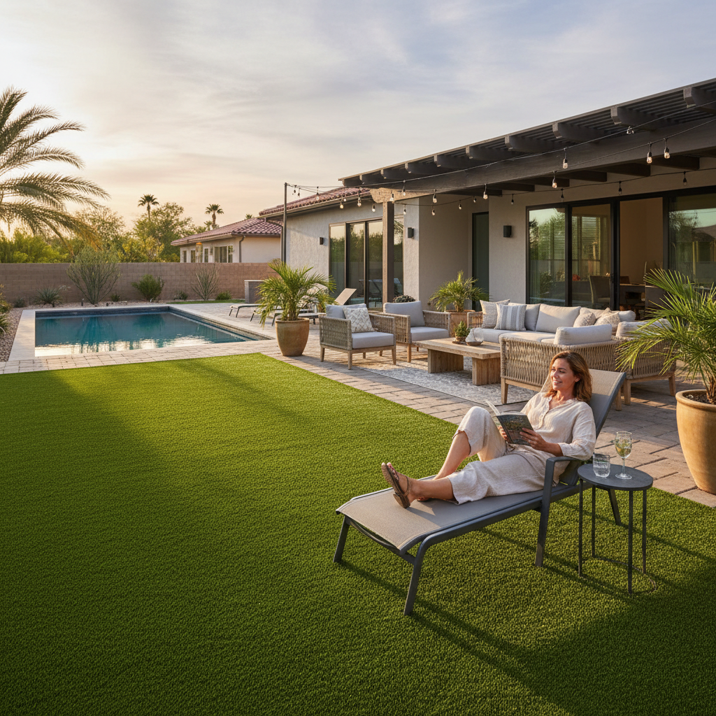 Artificial grass benefits for homeowners - low-maintenance living and