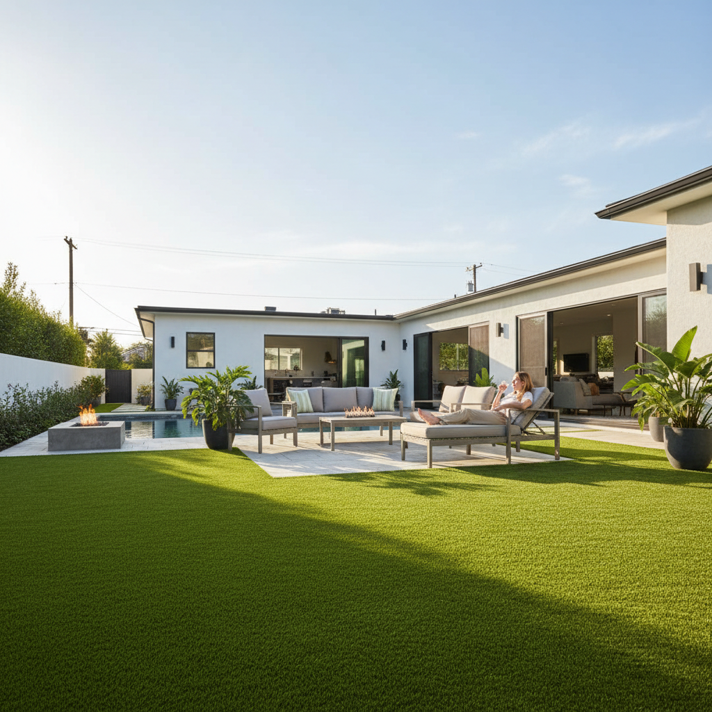 Artificial grass benefits for homeowners - golf and sports