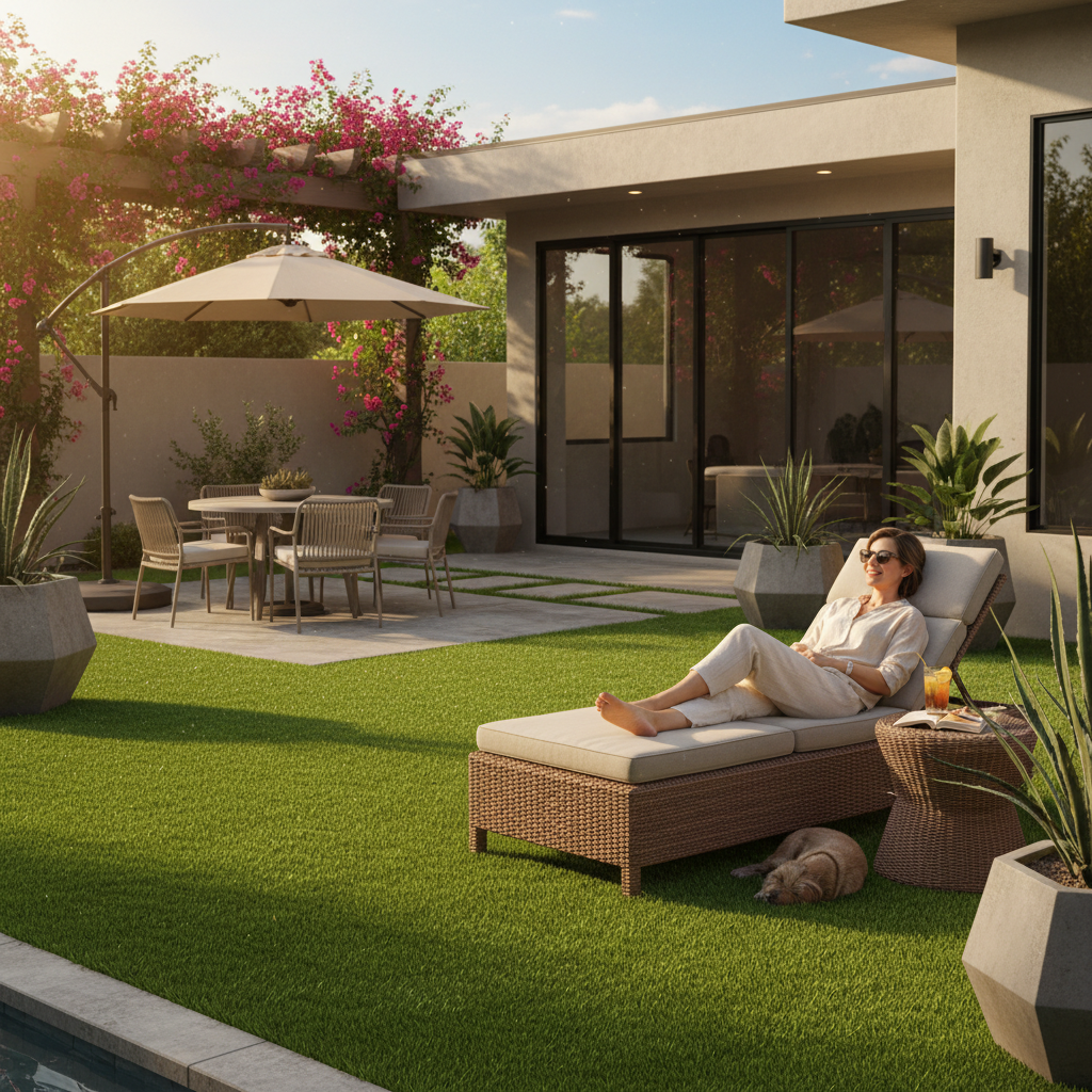 Artificial grass benefits for homeowners - golf and sports