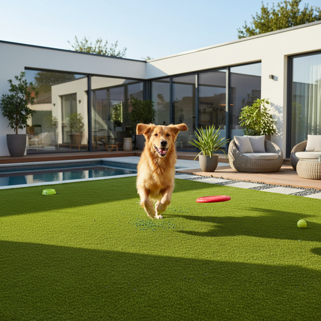 8 Reasons Pet Owners in Greenwich, CT Love Artificial Turf - artificial grass installation by Pags The Turf Guy