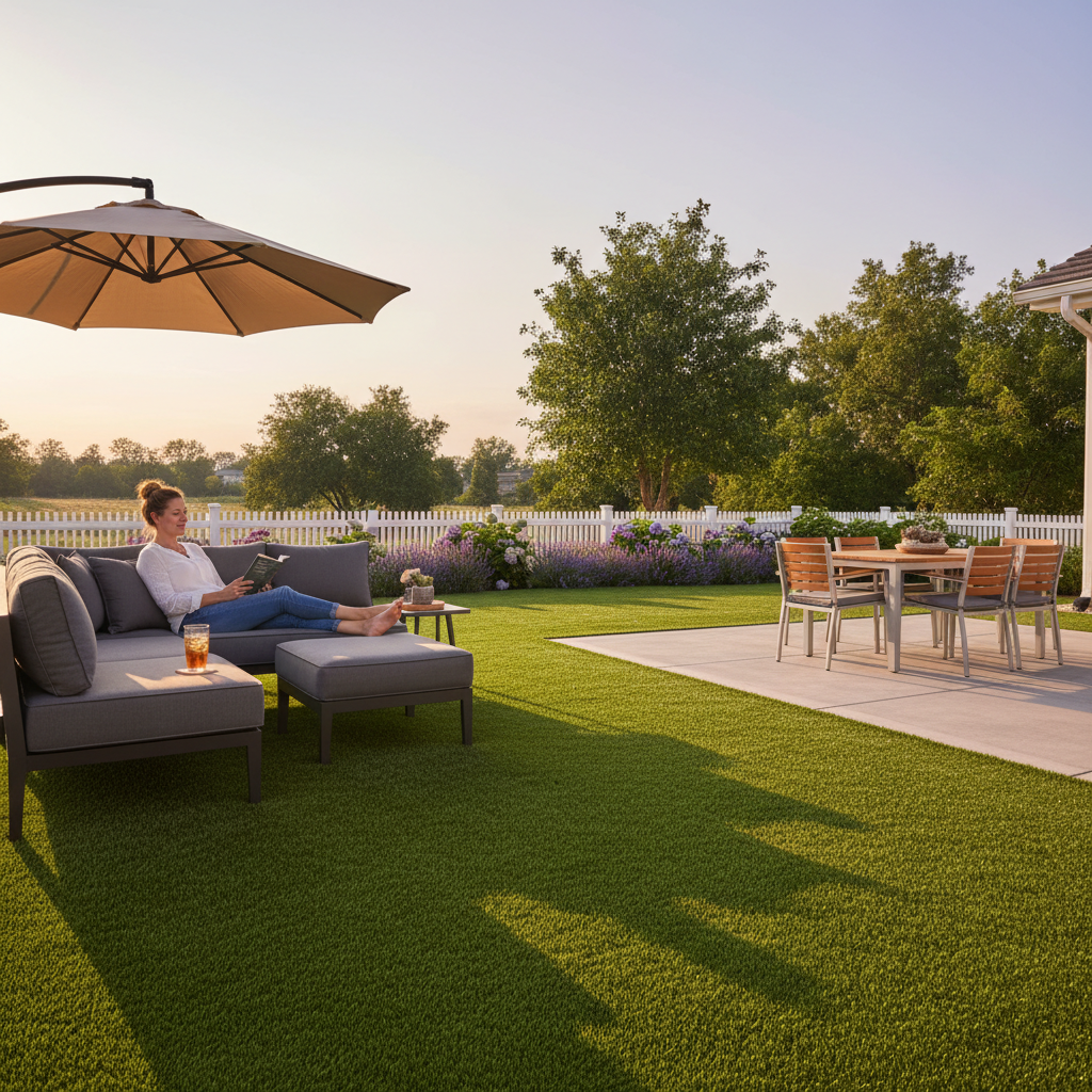 Artificial grass benefits for homeowners - water conservation and