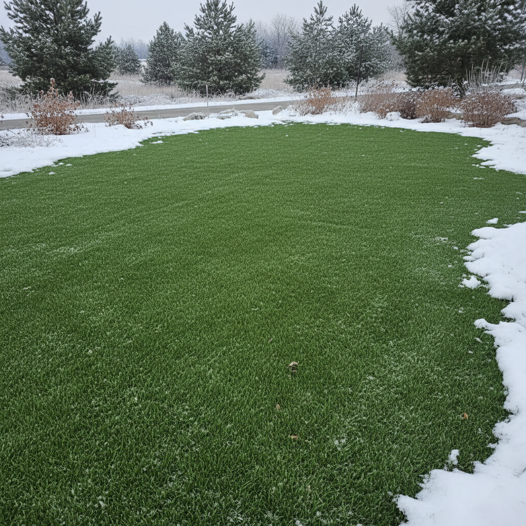 6 Tips for Surviving Brooklyn Winters with Artificial Grass - artificial grass installation by Pags The Turf Guy