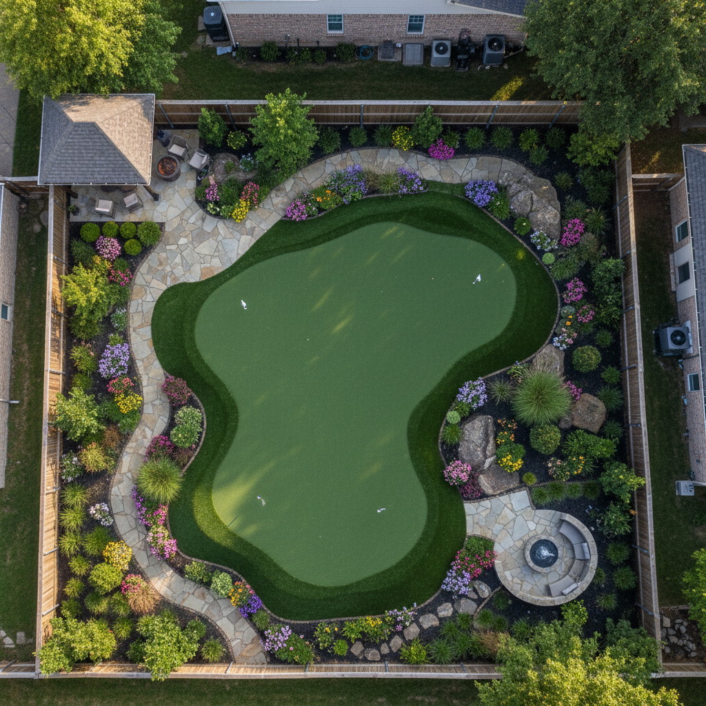 Artificial grass benefits for homeowners - golf & putting greens Artificial grass benefits for homeowners - golf & putting greens