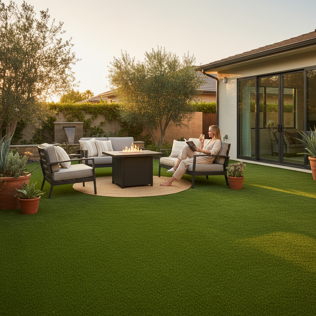 Artificial grass benefits for homeowners - playground safety and