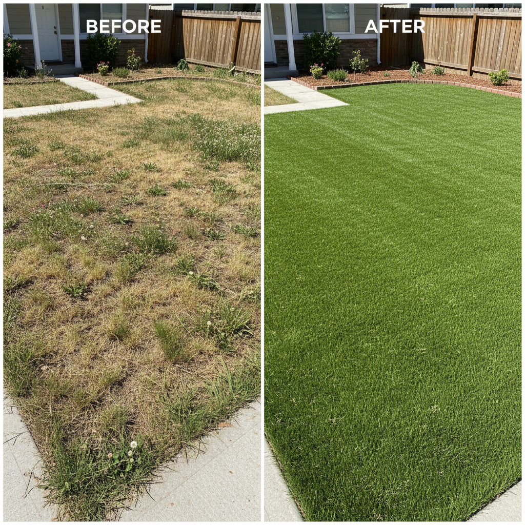 Artificial grass benefits for homeowners - low maintenance Artificial grass benefits for homeowners - low maintenance