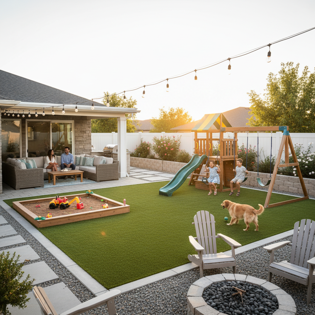 Artificial grass benefits for homeowners - family & lifestyle