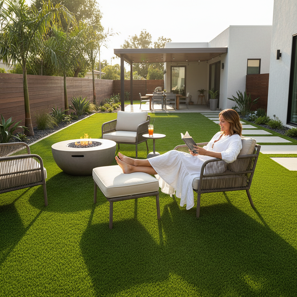 Artificial grass benefits for homeowners - low-maintenance living and
