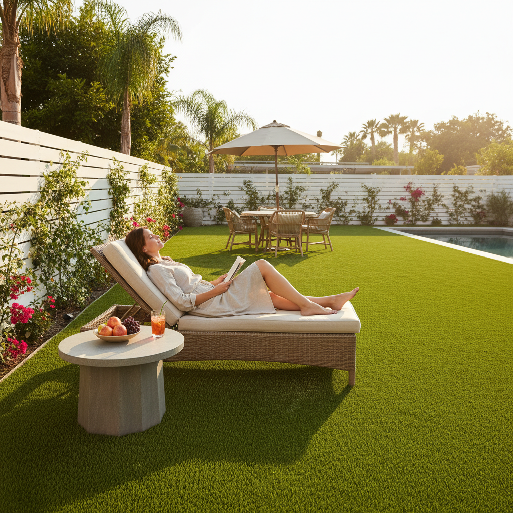 Artificial grass benefits for homeowners - playground safety and