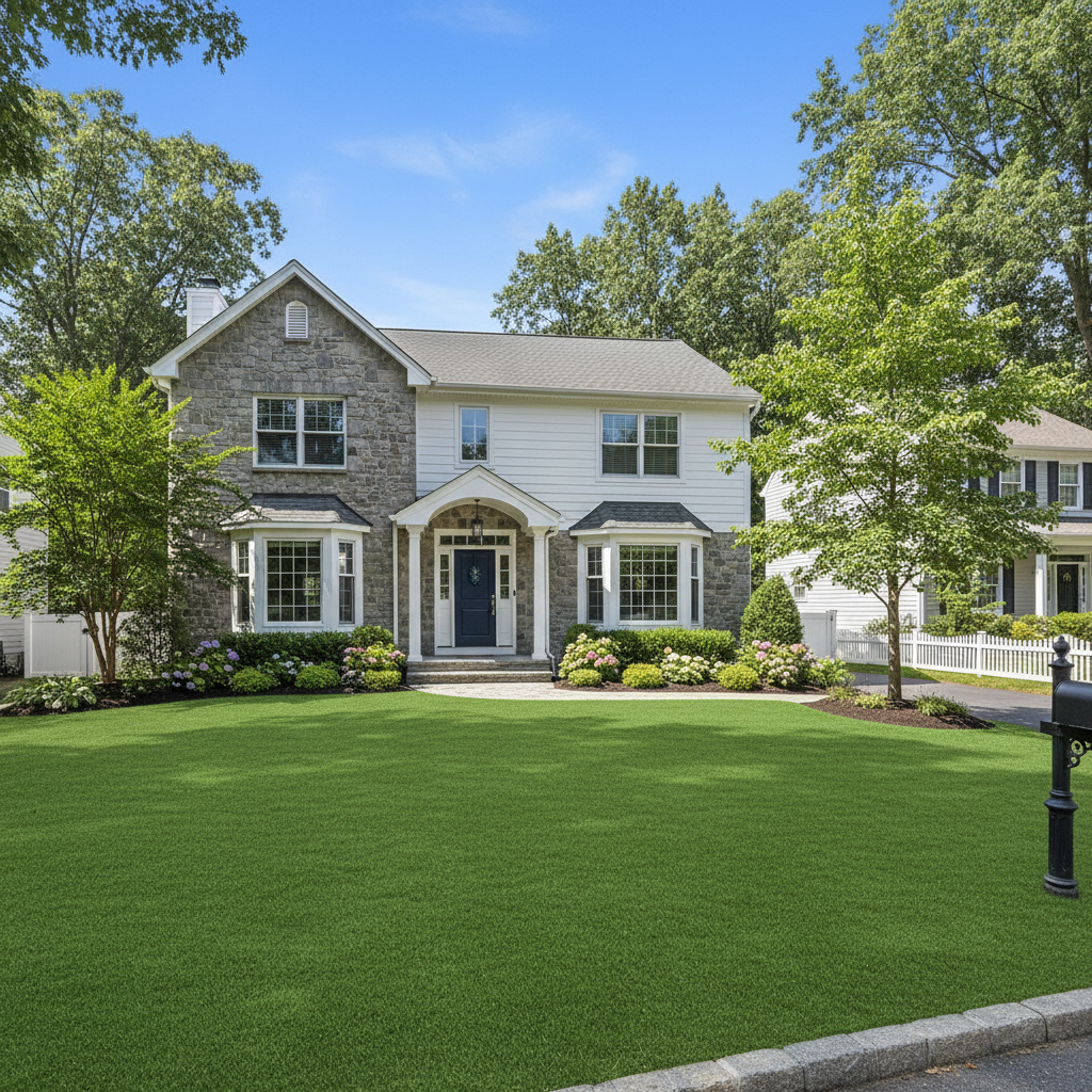 Beat the Drought: Artificial Grass for Water-Wise, Kid-Safe Yards in CT, NYC & NJ - artificial grass installation by Pags The Turf Guy