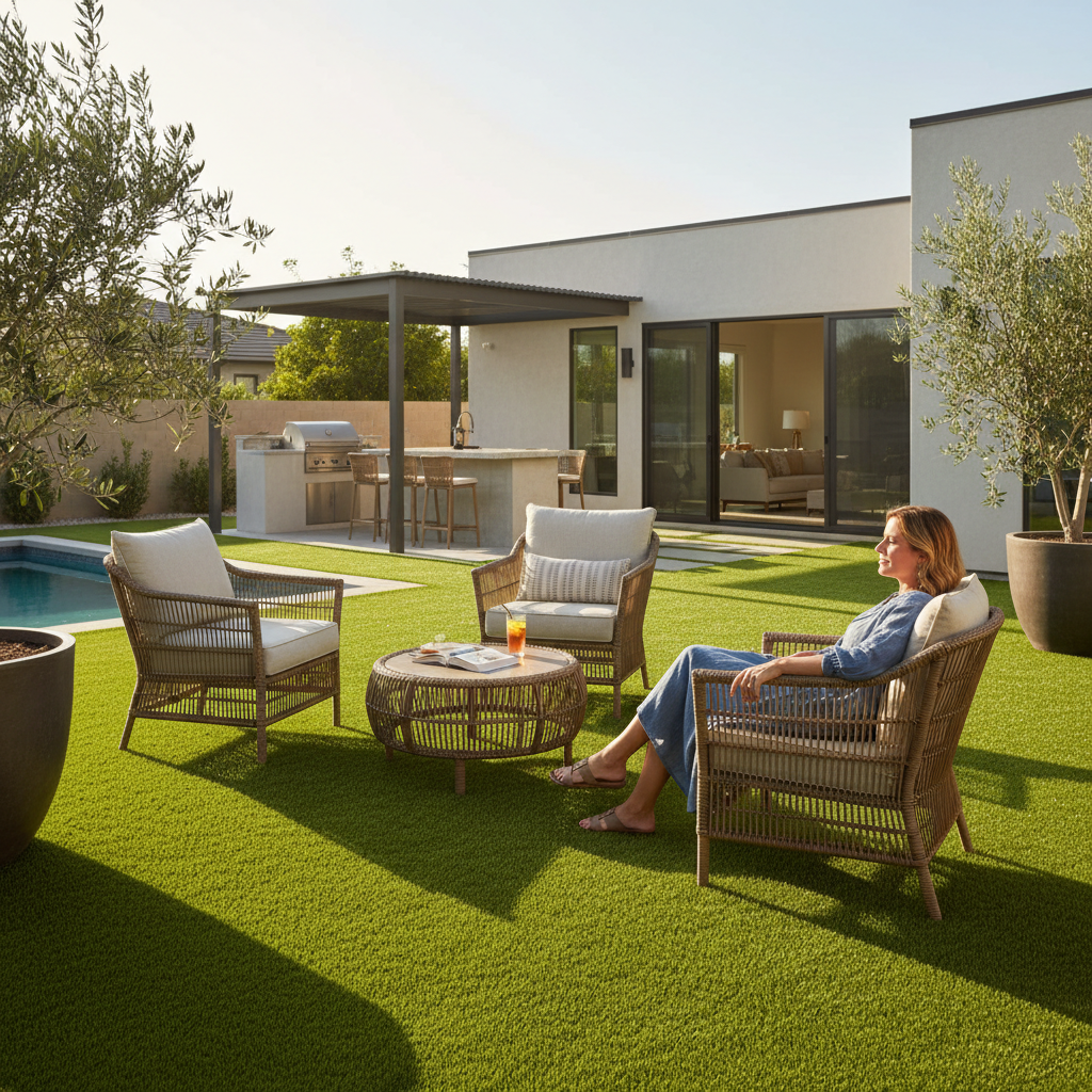 Artificial grass benefits for homeowners - low-maintenance living and