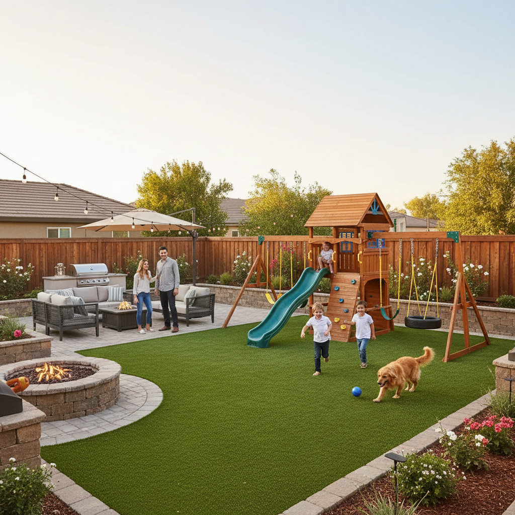 Artificial grass benefits for homeowners - family & lifestyle