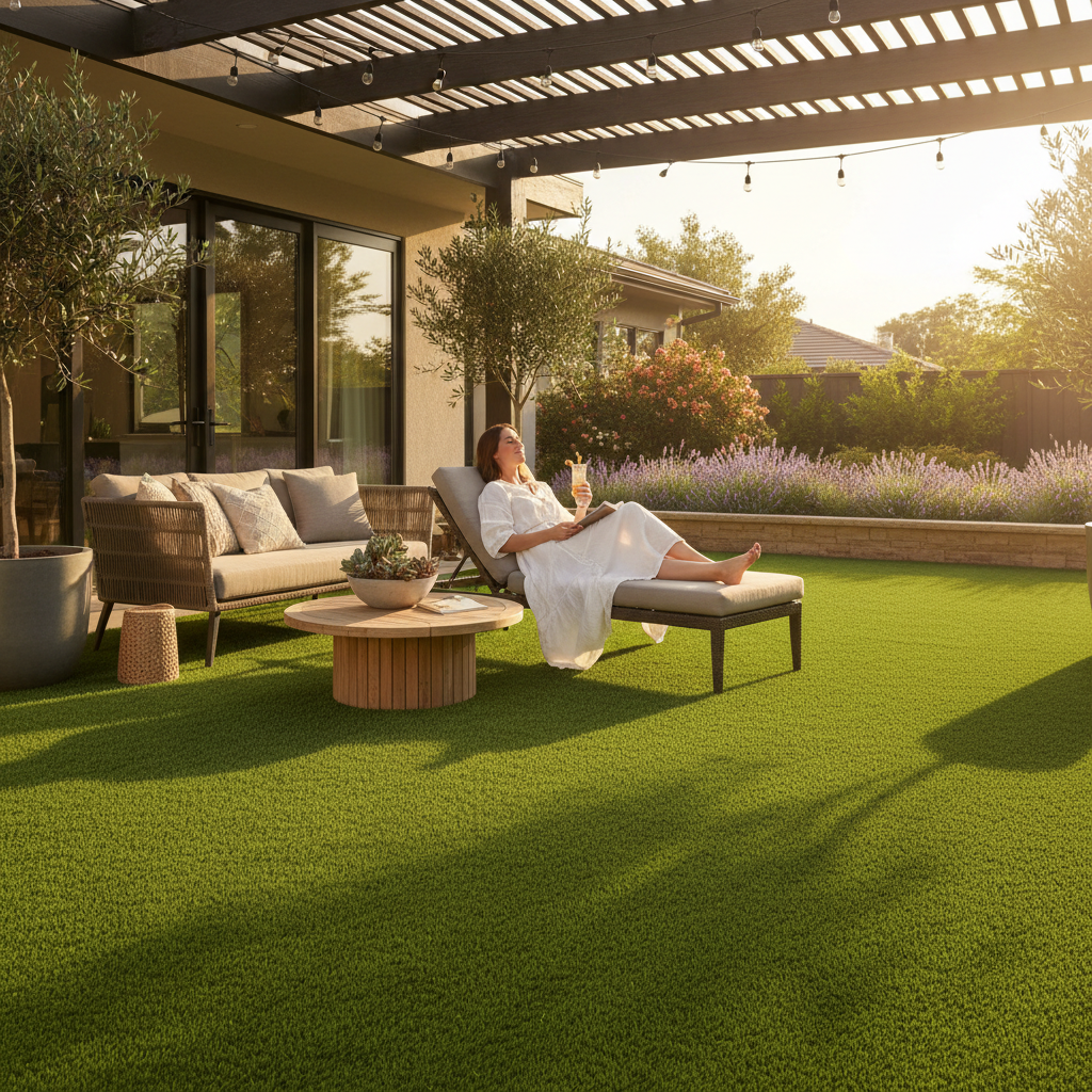 Artificial grass benefits for homeowners - commercial property landscaping