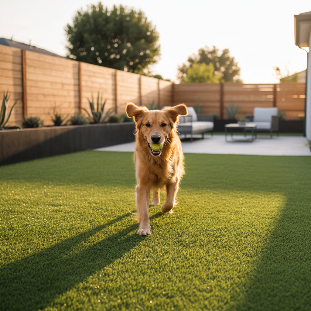 8 Reasons Pet Owners in Stamford, CT Love Artificial Turf - artificial grass installation by Pags The Turf Guy