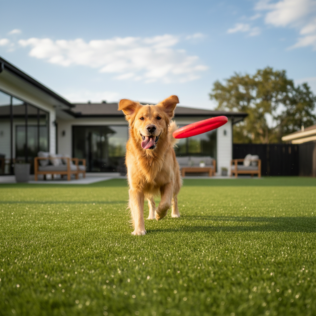 8 Reasons Pet Owners in Fairfield, CT Love Artificial Turf - artificial grass installation by Pags The Turf Guy