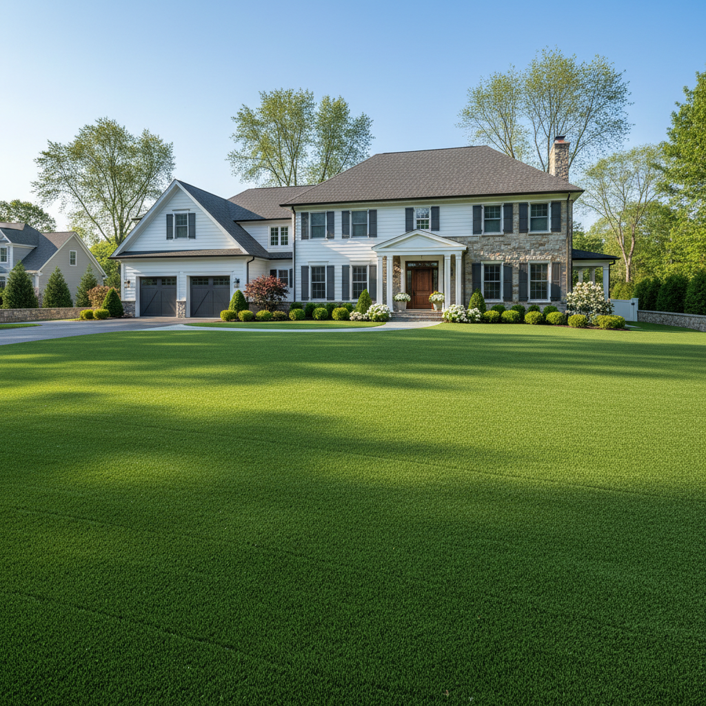 Westport Luxury Real Estate Trend: Backyard Putting Greens - artificial grass installation by Pags The Turf Guy