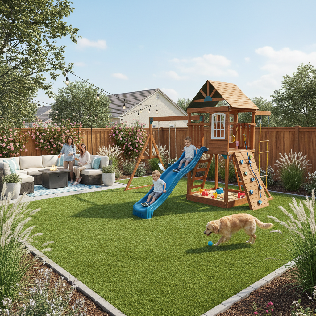 Artificial grass benefits for homeowners - family & lifestyle