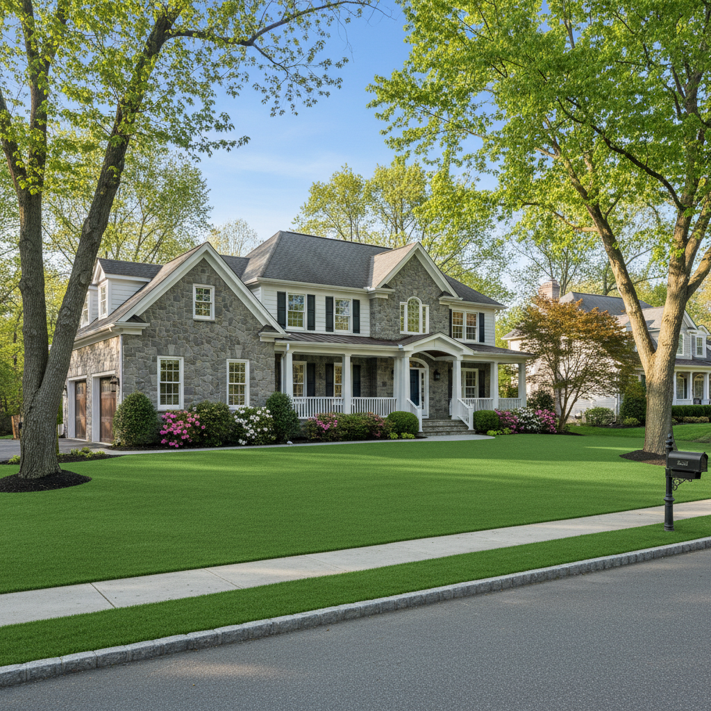 Beat the Drought: Sustainable Lawns for CT, NYC, & NJ Homes - artificial grass installation by Pags The Turf Guy