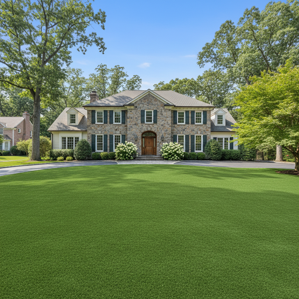 Beat Water Restrictions & Boost Home Value with Artificial Grass in CT, NYC, NJ - artificial grass installation by Pags The Turf Guy