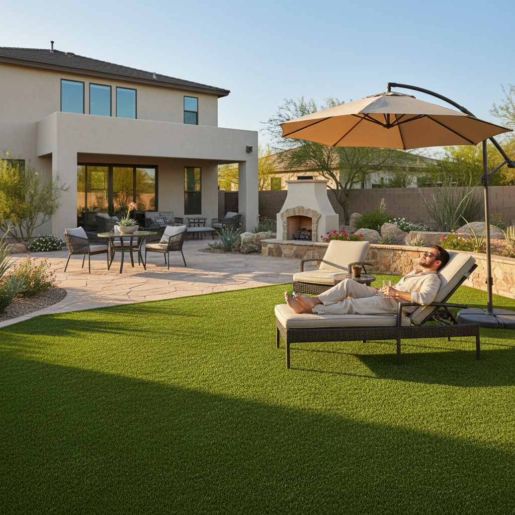 Artificial grass benefits for homeowners - saving money Artificial grass benefits for homeowners - saving money