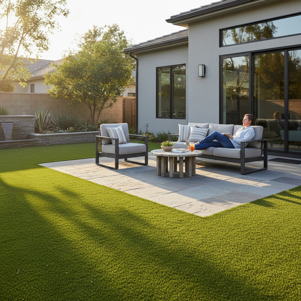 Artificial grass benefits for homeowners - low-maintenance living and