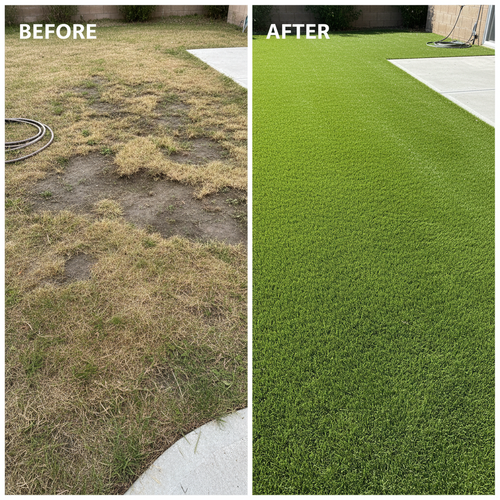 Artificial grass benefits for homeowners - low maintenance