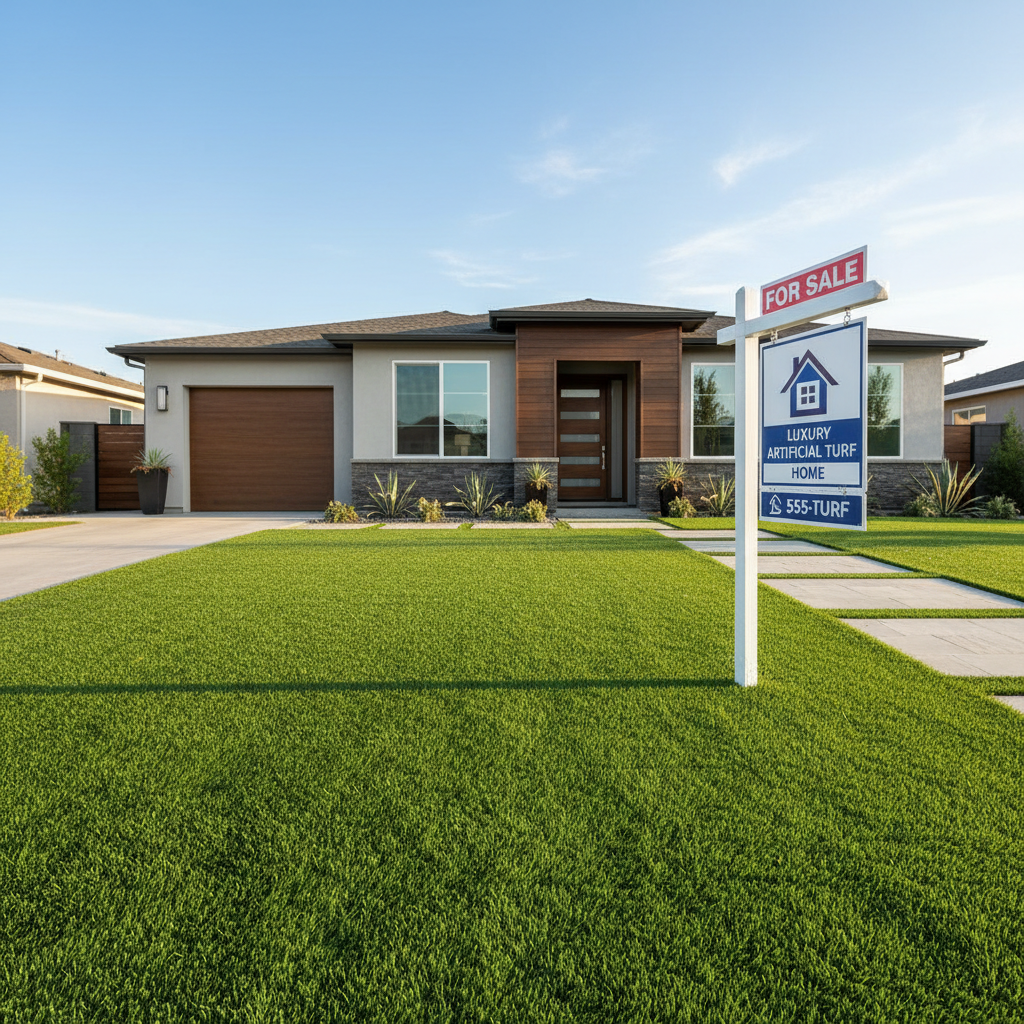 Artificial grass benefits for homeowners - property value