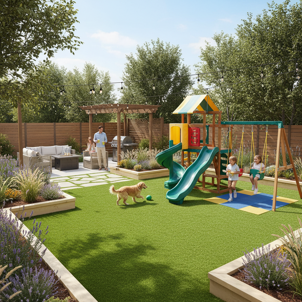 Artificial grass benefits for homeowners - family & lifestyle Artificial grass benefits for homeowners - family & lifestyle