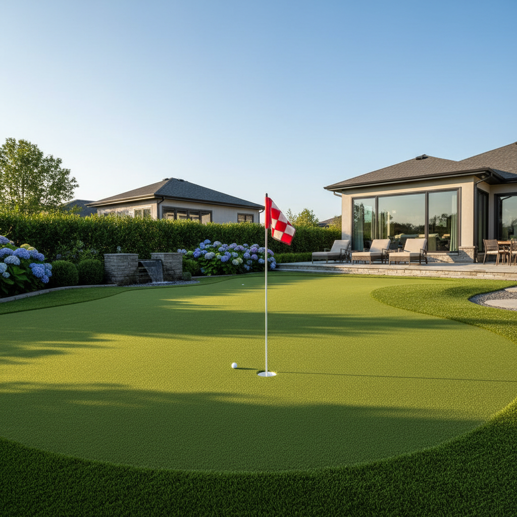 6 Benefits of Installing a Backyard Putting Green in Norwalk, CT - artificial grass installation by Pags The Turf Guy