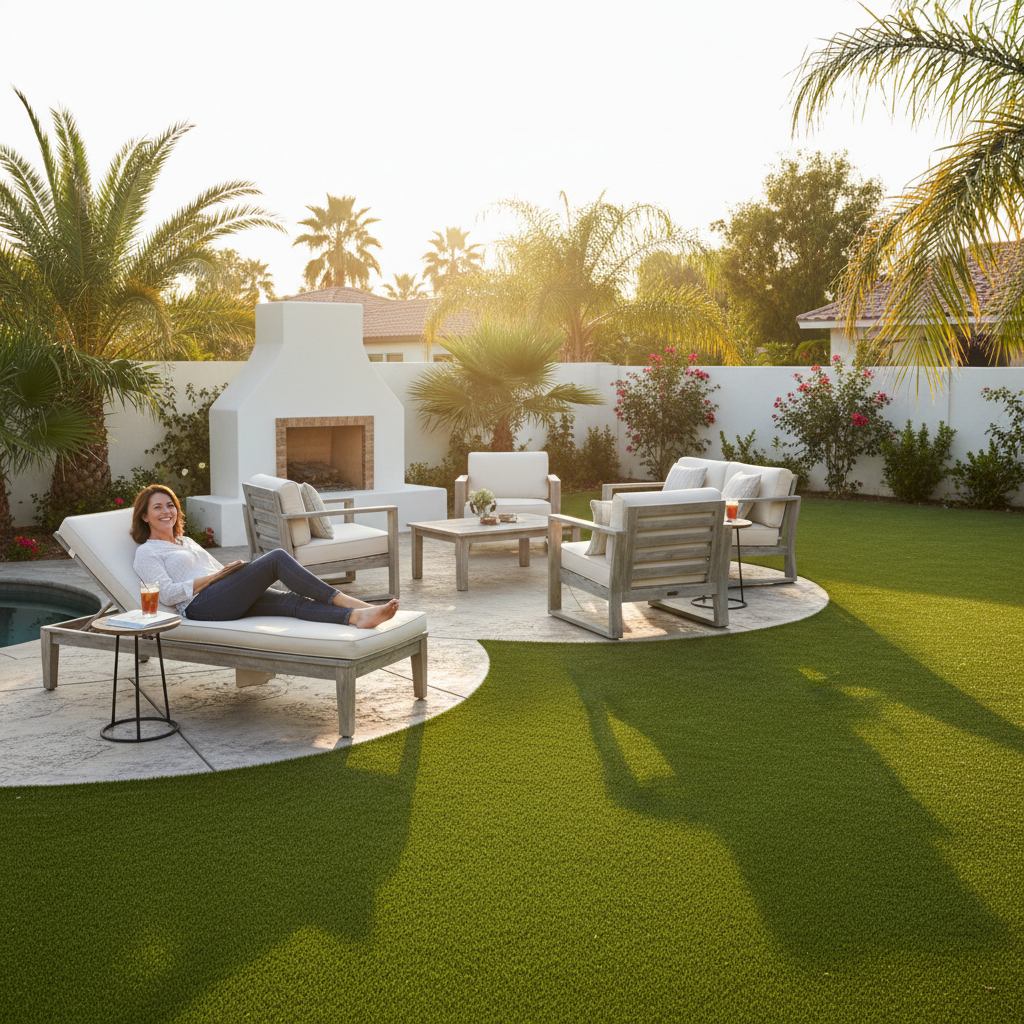 Artificial grass benefits for homeowners - low-maintenance living and