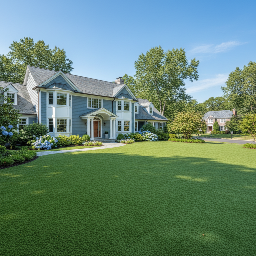 Boost Home Value in CT, NYC, NJ with Low-Maintenance Artificial Grass - artificial grass installation by Pags The Turf Guy