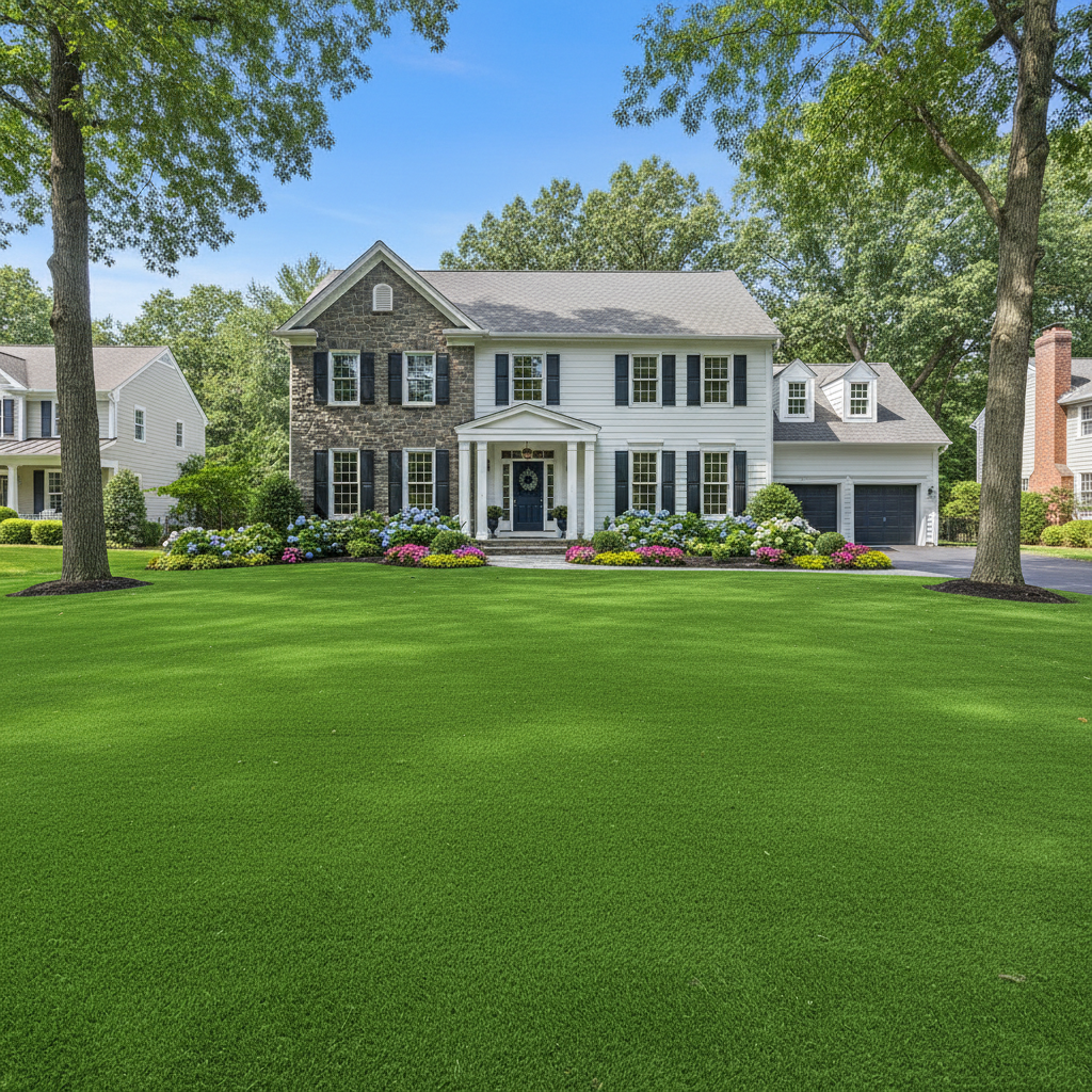 NYC's Green Revolution: How Artificial Grass Redefines Luxury Outdoor Living in CT, NYC, NJ - artificial grass installation by Pags The Turf Guy