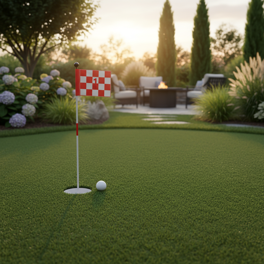 6 Benefits of Installing a Backyard Putting Green in Norwalk, CT - artificial grass installation by Pags The Turf Guy