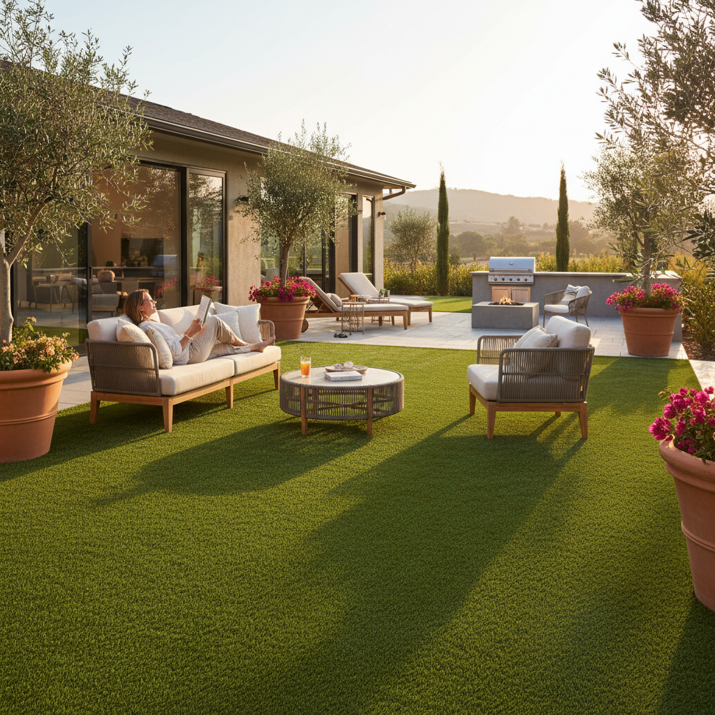 Artificial grass benefits for homeowners - pet health and