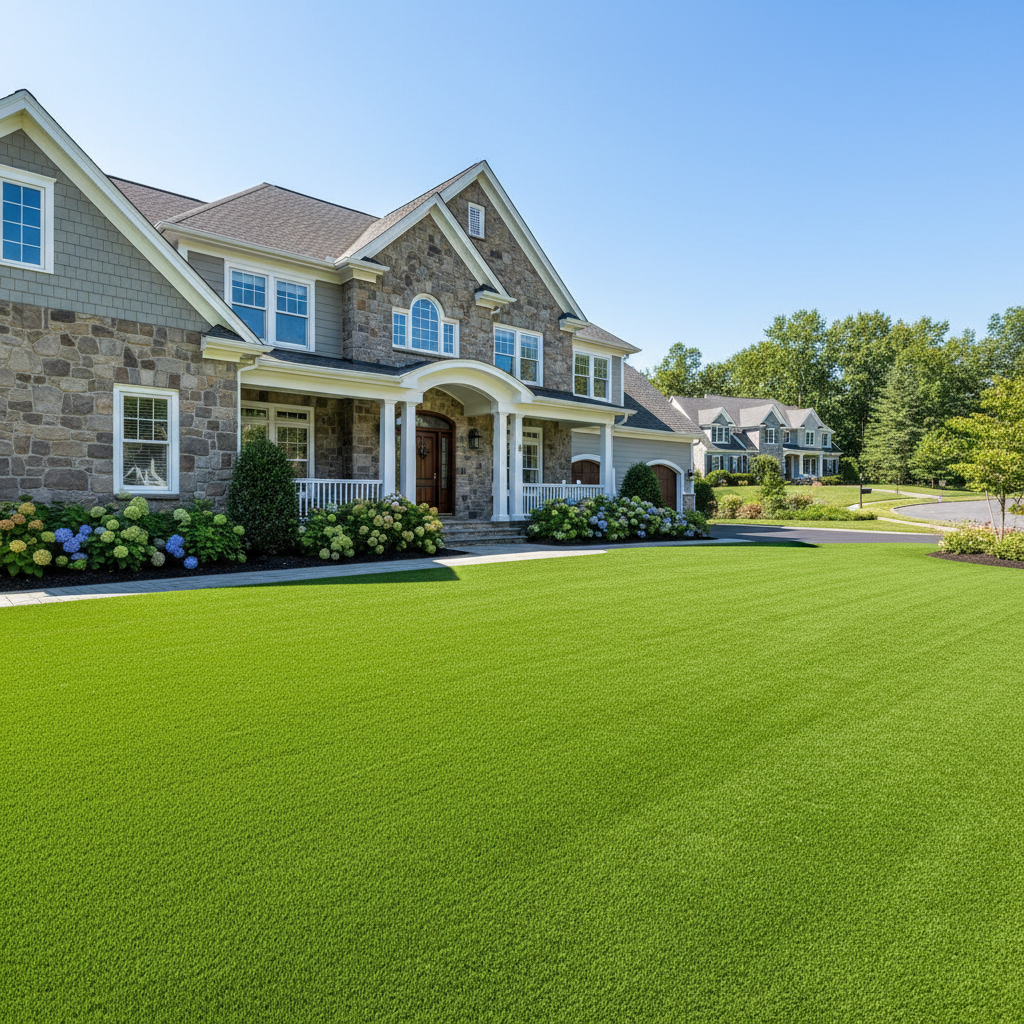 Boost Property Value in CT, NYC, NJ: The Artificial Grass Advantage - artificial grass installation by Pags The Turf Guy