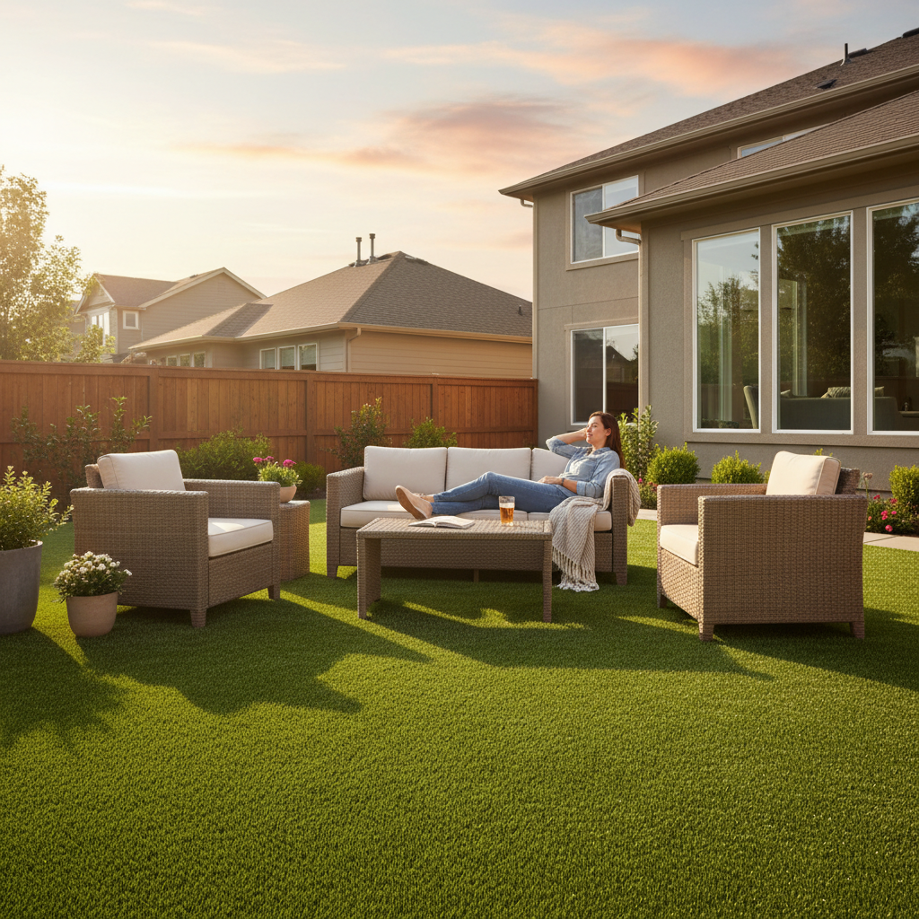 Artificial grass benefits for homeowners - playground safety and